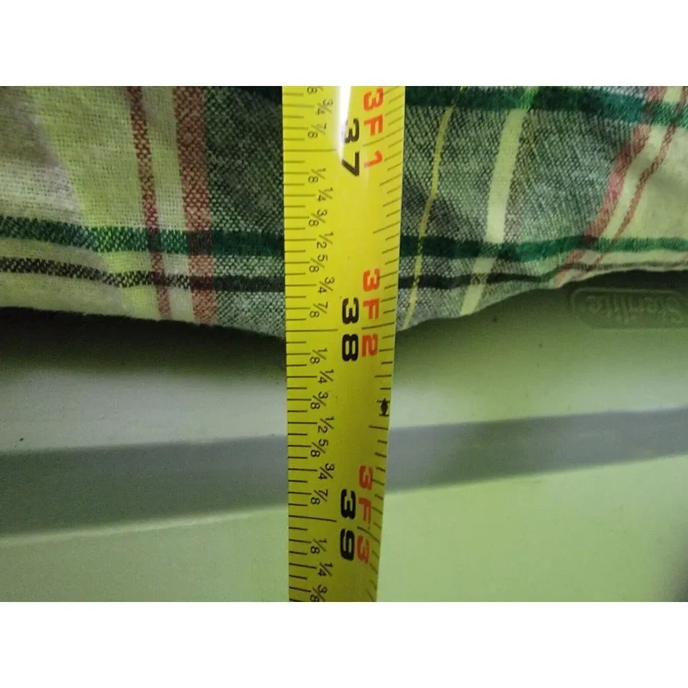 Large Plaid Beach Blanket Multi Color 90